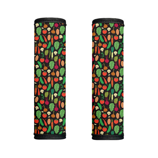 Cute Vegan Pattern Print Handle Covers
