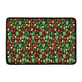 Cute Vegan Pattern Print Kitchen Mat