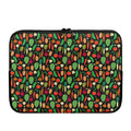 Cute Vegan Pattern Print Laptop Sleeve