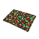 Cute Vegan Pattern Print Pet Cooling Mat Cover