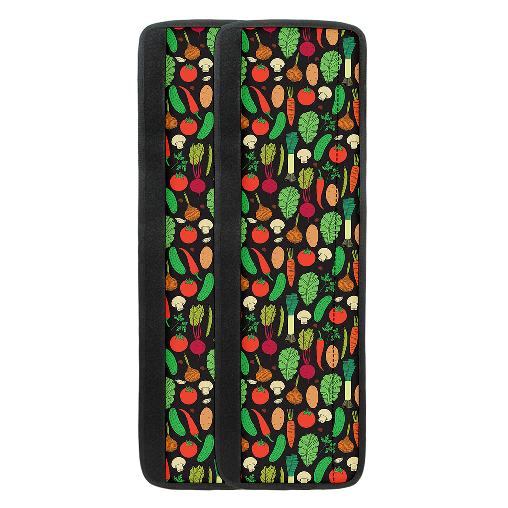 Cute Vegan Pattern Print Refrigerator Handle Covers