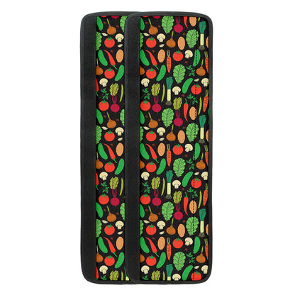 Cute Vegan Pattern Print Refrigerator Handle Covers