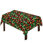 Cute Vegan Pattern Print Tablecloth