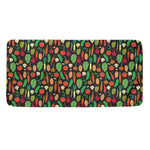 Cute Vegan Pattern Print Towel