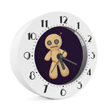 Cute Voodoo Doll Print Alarm Clock