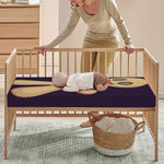 Cute Voodoo Doll Print Baby Crib Sheet