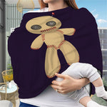 Cute Voodoo Doll Print Baby Seat Cover
