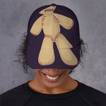 Cute Voodoo Doll Print Baseball Cap