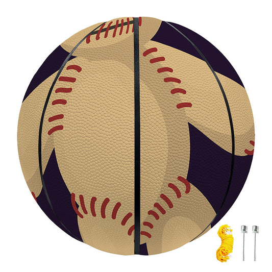 Cute Voodoo Doll Print Basketball