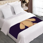 Cute Voodoo Doll Print Bed Runner