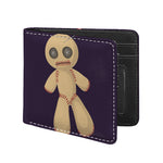 Cute Voodoo Doll Print Bifold Wallet