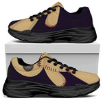 Cute Voodoo Doll Print Black Chunky Shoes