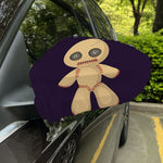 Cute Voodoo Doll Print Car Side Mirror Covers