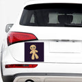 Cute Voodoo Doll Print Car Sticker