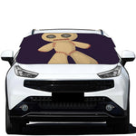 Cute Voodoo Doll Print Car Windshield Snow Cover