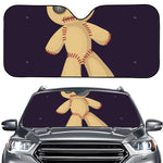 Cute Voodoo Doll Print Car Windshield Sun Shade