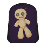 Cute Voodoo Doll Print Casual Backpack