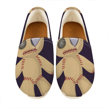 Cute Voodoo Doll Print Casual Shoes