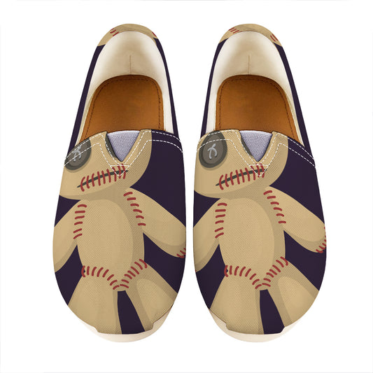 Cute Voodoo Doll Print Casual Shoes