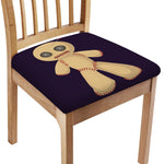Cute Voodoo Doll Print Chair Cushion Cover