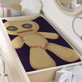 Cute Voodoo Doll Print Changing Pad Cover