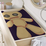 Cute Voodoo Doll Print Changing Pad Cover