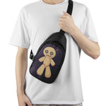 Cute Voodoo Doll Print Chest Bag