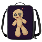 Cute Voodoo Doll Print Crossbody Lunch Bag