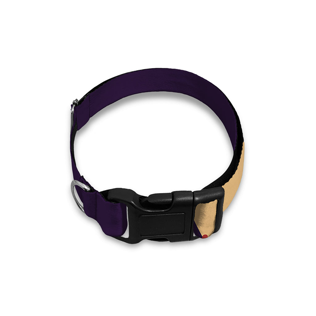 Cute Voodoo Doll Print Dog Collar