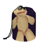 Cute Voodoo Doll Print Drawstring Makeup Bag