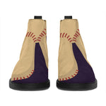 Cute Voodoo Doll Print Flat Ankle Boots