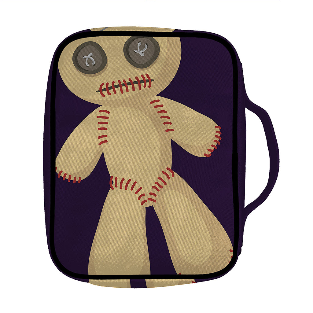 Cute Voodoo Doll Print Front Pocket Bible Bag