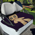 Cute Voodoo Doll Print Golf Cart Seat Cover