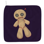 Cute Voodoo Doll Print Hand Towel