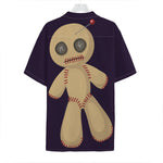 Cute Voodoo Doll Print Hawaiian Shirt
