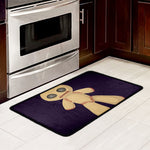 Cute Voodoo Doll Print Kitchen Mat