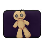 Cute Voodoo Doll Print Laptop Sleeve