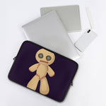 Cute Voodoo Doll Print Laptop Sleeve