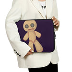 Cute Voodoo Doll Print Laptop Sleeve