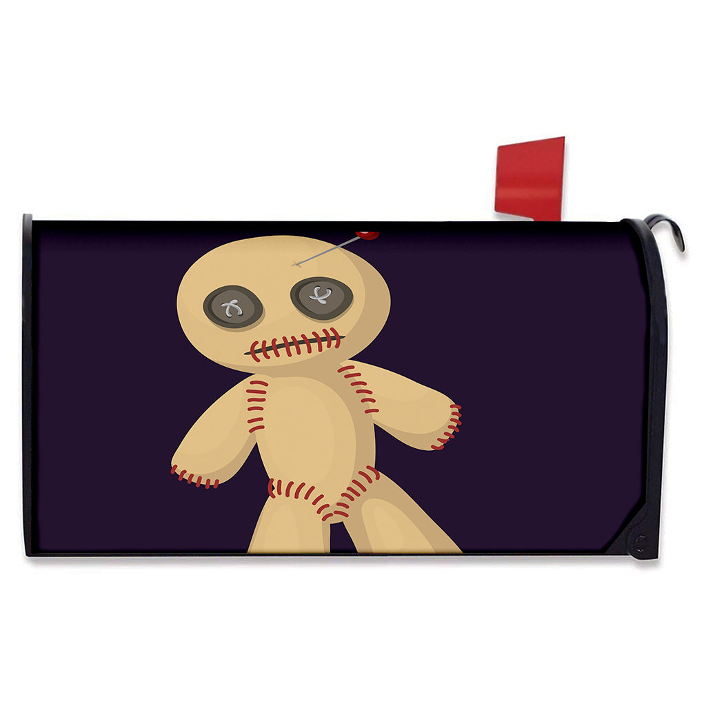Cute Voodoo Doll Print Mailbox Cover