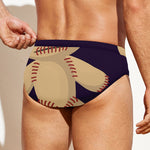 Cute Voodoo Doll Print Men's Swim Briefs