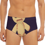 Cute Voodoo Doll Print Men's Triangle Swim Briefs