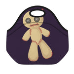 Cute Voodoo Doll Print Neoprene Lunch Bag