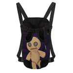 Cute Voodoo Doll Print Pet Carrier Backpack