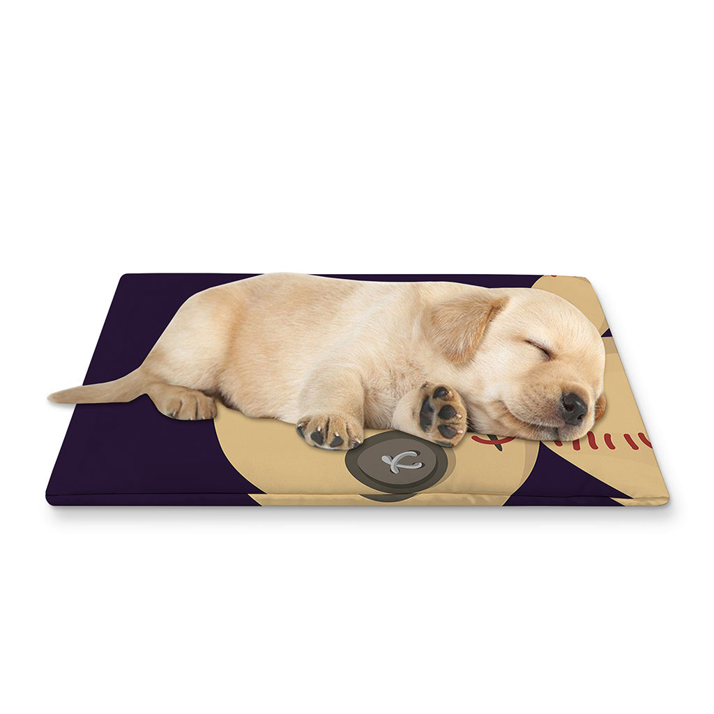 Cute Voodoo Doll Print Pet Cooling Mat Cover