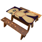 Cute Voodoo Doll Print Picnic Table Cover