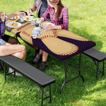 Cute Voodoo Doll Print Picnic Table Cover