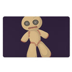 Cute Voodoo Doll Print Polyester Doormat