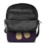 Cute Voodoo Doll Print Rectangular Crossbody Bag