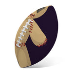 Cute Voodoo Doll Print Rugby Ball